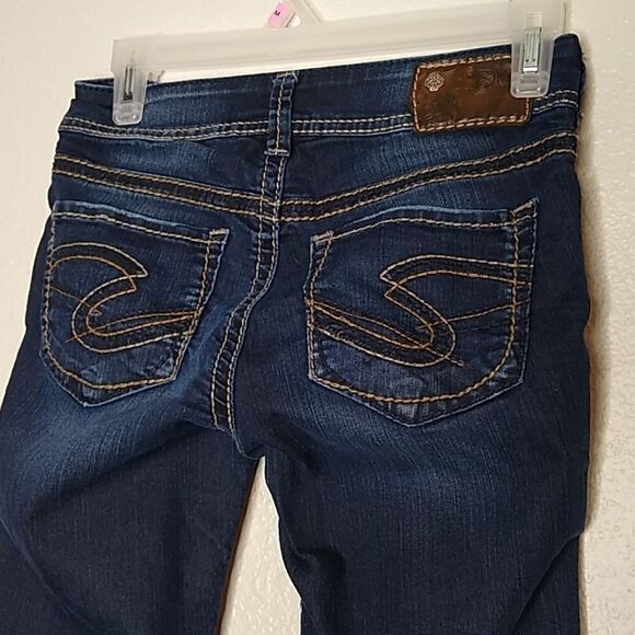 Silver Jeans‎ Suki Capri Crop Jeans Size 24 - Picture 5 of 7
